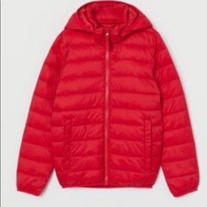 H&M Divided Lightweight Down Jacket with a Hood